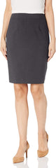 Calvin Klein Women's Classic Fit Straight Lux Suit Skirt (Regular and Plus Size)