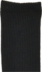 Fruit of the Loom Boy's Little 6 Pair Pack Cushion Socks, Black assort Half Black, 9-2.5