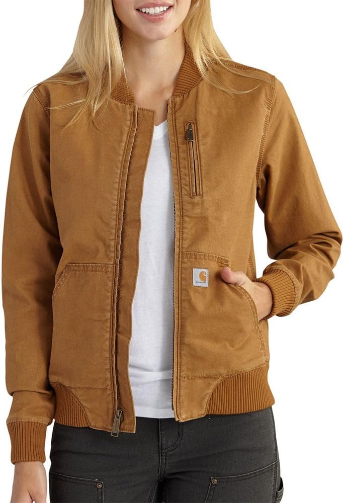 Carhartt Women's Rugged Flex Relaxed Fit Canvas Jacket