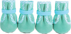 Pet Comfortable Shoes Set Permeable Dog Boot Comfortable Dog Booties Ensuring and Comfort