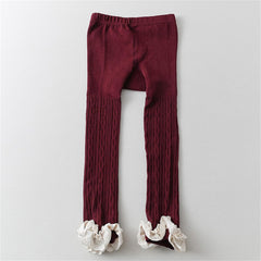 Girl Stretchy Stockings Spring Soft Tights Pantyhose Pants Leggings For Kid Children 6-60 Months Little Girl Leggings School