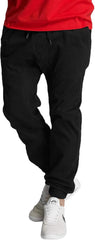 Southpole Men's Basic Stretch Twill Jogger Pants-Reg and Big & Tall Sizes
