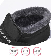 Men's Winter Boots Warm Insulated Snow Boots, Thick Sole, Casual Style Fleece Lined, Cold Weather Protection, Comfortable for Outdoor Activities (8,Blue)