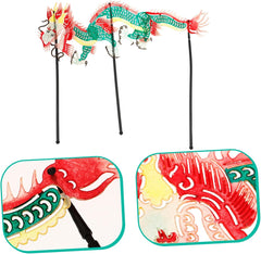Traditional Chinese Shadow Puppets Set for Boys and Girls Mini DIY Dance Props Handcrafted Plaything for Storytelling and Shadow Theatre Random Style