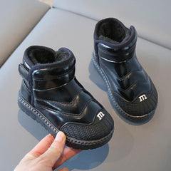 Kid Boot Baby Shoes Toddler Boots Fashion Soft Bottom Toddler Shoes Plus Velvet Thick Non Toddler Boots Size 9