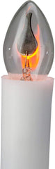 Northlight Single Flicker Flame Christmas Candle Lamp - 8.75" - Set of 4