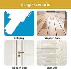 Precision Round Paint Brush for Detail Work, Soft Bristle Edge Painting Tool for Corners, Edges, and Trim