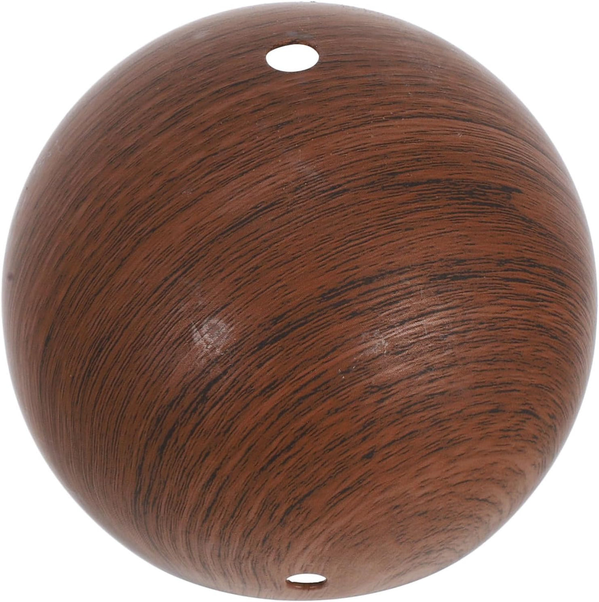 Iron Globe Table Lamp Base Vintage Hollow Metal Stand for Modern Desk Lighting Stylish Walnut Finish for Home Decor and Ambient Lighting