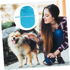 HANABASS Dog Reflective Raincoat Hooded Pet Coat for Outdoor Use for Medium to Large Breeds Like Labrador and Lightweight and Design Lake XL