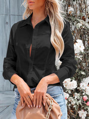 siliteelon Women's Button Down Shirts Long Sleeve Dress Shirts Wrinkle Free Collared Work Office Solid Blouses Corset Tops