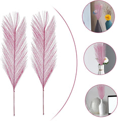 50Pcs Artificial Floral Arrangement Decor Realistic Simulation Plants with Fluffy Texture Flexible Cloth Material Random Colors for Wedding Home Garden Centerpieces Random Color