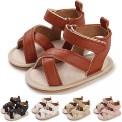 Spring And Summer Children Baby Toddler Shoes Boys And Girls Sandals Solid Color Open Toe Breathable Sandals Toddler Boy