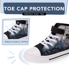 Kids Toddler Sneakers Girls Boys High Top Canvas Shoes Unisex-Child Casual Shoes