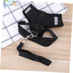 Happyyami Adjustable Pet Harness Vest Collars for Small Medium Dogs Dog Car Harness Puppy Supplies Cats