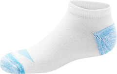 Hanes Girls Fashion Ankle Socks, Patterned Soft Socks, 12-Pack