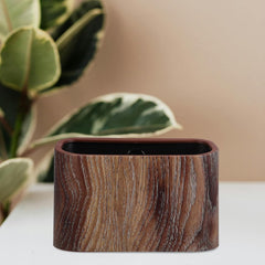 ARTIBETTER Mini Desk Trash Can 6L Compact Waste Basket for Office Home Lidless Small Garbage Bin for Bathroom and Kitchen Cute Countertop Wastebasket