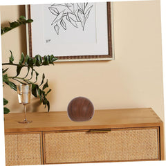 Lurrose Vintage Style Iron Globe Table Lamp Stand Decorative Lamp Base Small Warm and Cozy Nordic Design