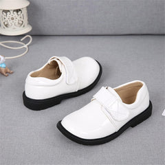 EnJoCho Boy Rain Snow Boot Fashion Summer and Autumn Boys Leather Shoes Boots Thick Bottom Student Dress Shoes 4-14Years