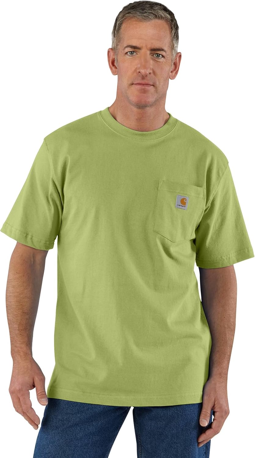 Carhartt Men's Loose Fit Heavyweight Short-Sleeve Pocket T-Shirt (Also Available in Big & Tall)