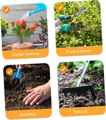 VANZACK Ergonomic Stainless Steel Weed Puller Tool for Gardeners Hand Weeder Comfortable Grip for Easy Moss and Grass Removal Tight Spaces