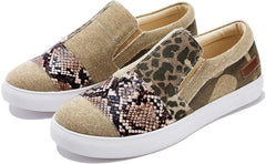 ZBYY Women's Canvas Slip On Sneakers Fashion Loafers Low Tops Flats Comfortable Walking Casual Shoes