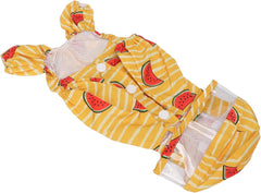 Dog Raincoat, Dog Rain Jacket, Dog Raincoat Hooded, Lightweight Puppy Raincoat Jacket Four Leg Design with Safety Reflective Stripe for Winter Cold Rainy Snowy Days (L)