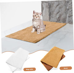 Totority 2pcs Thermal Mats for Cats Dogs Self Heating Pet Bed Indoor Outdoor Pet Pad