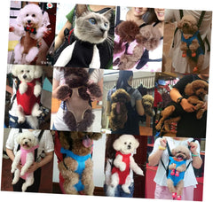 KESYOO Adjustable Pet Carrier Backpack Legs Out Cats Hands Travel Bag for Comfortable Breathable Mesh