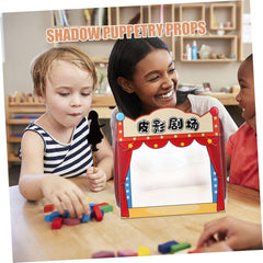 Totority Hand Puppet Props Boys and Girls Theater Puppets Shadow Stage Storytelling Theater Accessories