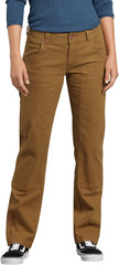 Dickies Women's Relaxed Straight Stretch Double-Front Carpenter Pant