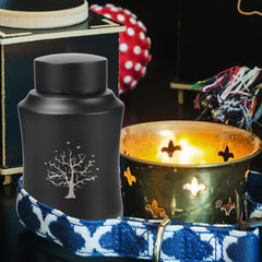 POPETPOP Pet Urns for Ashes Dog Urn Memorial Box Sealed Cremation Casket for Dogs and Cats Elegant Keepsake for