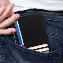 Valentoria Slim RFID Blocking Card Holder Small Pocket Wallet Keychian Zipper Coin Purse Mini Cash & Coin & Cards Case for Women Men