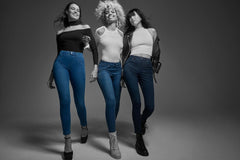 HUE Women's Ultra Soft High Waist Denim Leggings