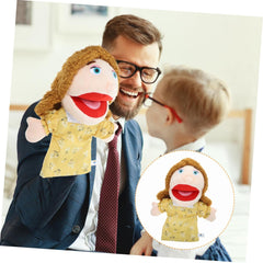 BESPORTBLE Creative Cartoon Hand Puppet for Interactive Role Play for Storytelling and Imaginative Play Comfortable and Family Puppet for Home and School Activities