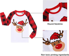 Benaive Boys Halloween Pajamas Kids Christmas Pajamas Novelty Holiday PJs 100% Cotton Sleepwear Size 2T-12 Years