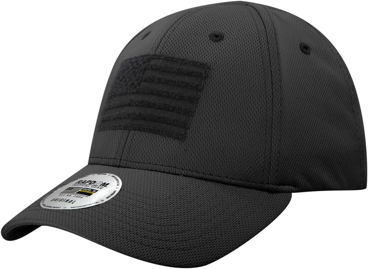 Rapiddominance Standard Embossed Patch Cap Black