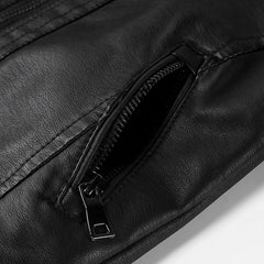 Boys Faux Leather Jacket Toddler Kids Motorcycle PU Leather Coats Fall Winter Outerwear Coat (Black, 13-14 years)