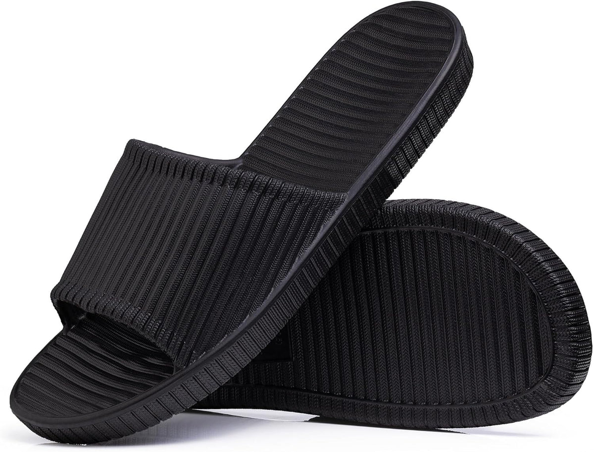 Happy Lily Shower Shoes, Women & Men’s Shower Slippers, Slides Sandals Pool Slides House Slippers Non-Slip Indoor Bathroom Shoes Beach Sandals