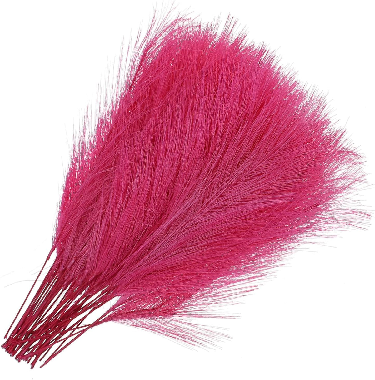 VICASKY 50Pcs Flexible Artificial Plants Lifelike Simulation Flower Decor for Garden Home Adjustable Cloth Stems Random Color Faux Fluffy Flowers Arrangement Random Color