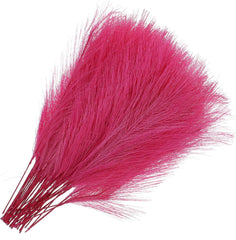 VICASKY 50Pcs Flexible Artificial Plants Lifelike Simulation Flower Decor for Garden Home Adjustable Cloth Stems Random Color Faux Fluffy Flowers Arrangement Random Color