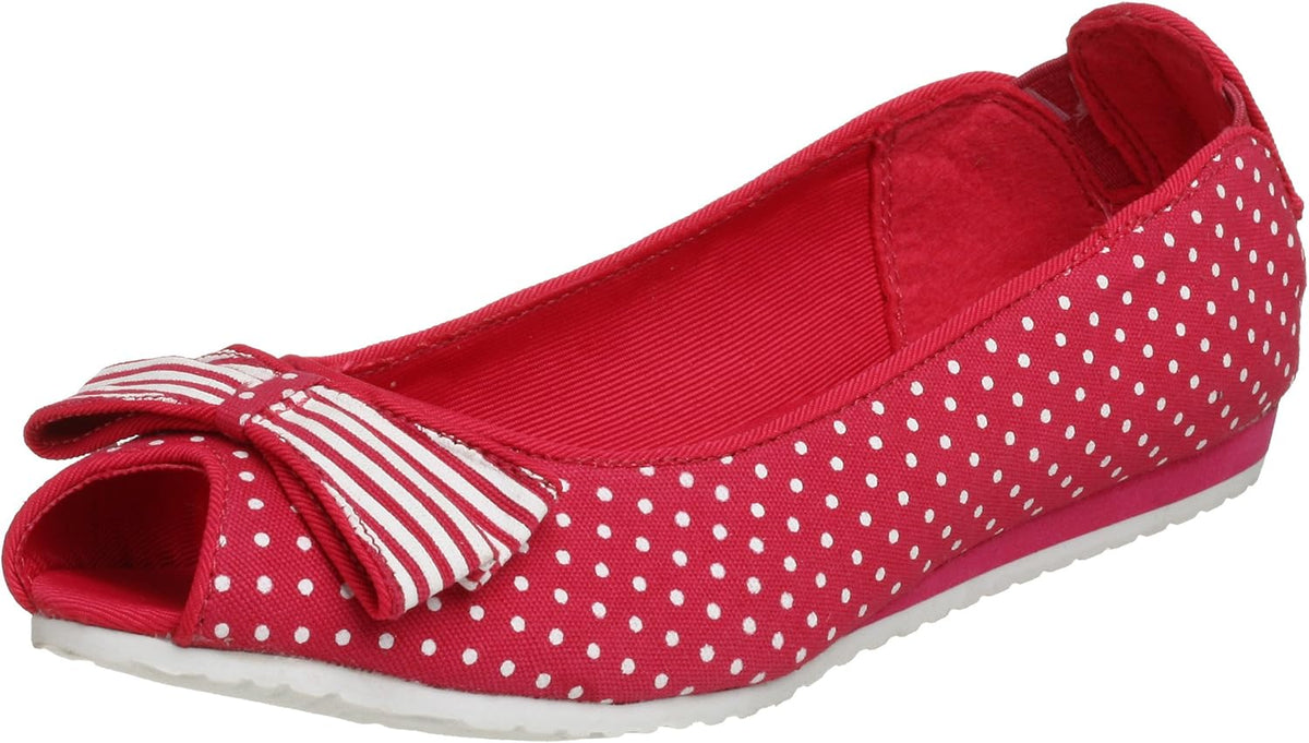 UNIONBAY Little Kid/Big Kid Queenie-dot-g Peep Toe Flat