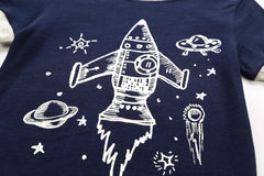 RKOIAN Little Boys Girls' Pajamas Sets Glow in The Dark Toddler Pjs Cotton Kids Sleepwear