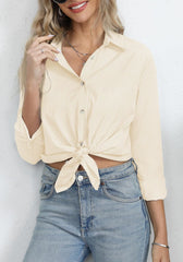 Diosun Womens Striped Button Down Shirts Classic Long Sleeve Stylish Collared Office Work Blouses Tops