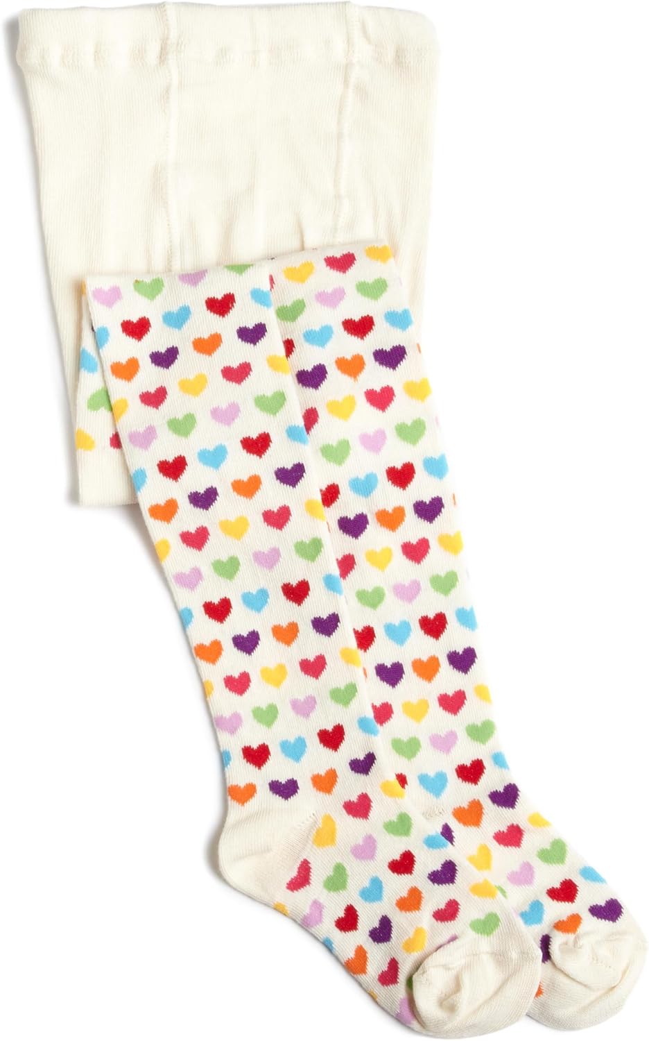 Jefferies Socks Girls 2-6X Lovely Heart Tights