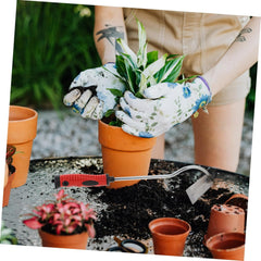 BESTonZON Garden Hand Hoe Weeding Tool Gardening Hoe Lightweight Portable for Gardening Work Efficiency