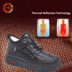 Women's Warm & Lightweight Adjustable Lace-up Winter Slip-on Shoes Boots Non-slip and Comfortable Thick 's Ankle Boots (5.5,Red)