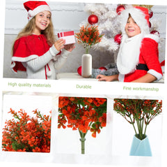 1 Bunch Artificial Flower Decor Lifelike Flower Cluster Arrangement for Home Wedding Party Decoration No Watering Needed Simulated Plant Adornment