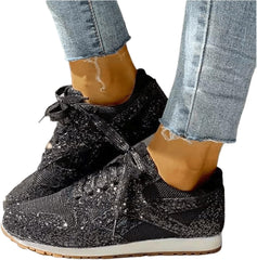 Ladmiple Shoes For Women Sneakers Slip Ons Walking Shoes Comfy Running Tennis Shoes Slip On Fashion Platform Sneakers