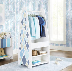 Guvana Line Peel and Stick Wallpaper Blue and White Wallpaper Striped Contact Paper 17.7"x118" Self Adhesive Wallpaper Removable Contact Paper Decorative Wallpaper for Bathroom Livingroom Covering