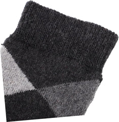 GALPADA Thick Woolen Cotton Socks Men's High Ankle Socks Comfortable for Sports